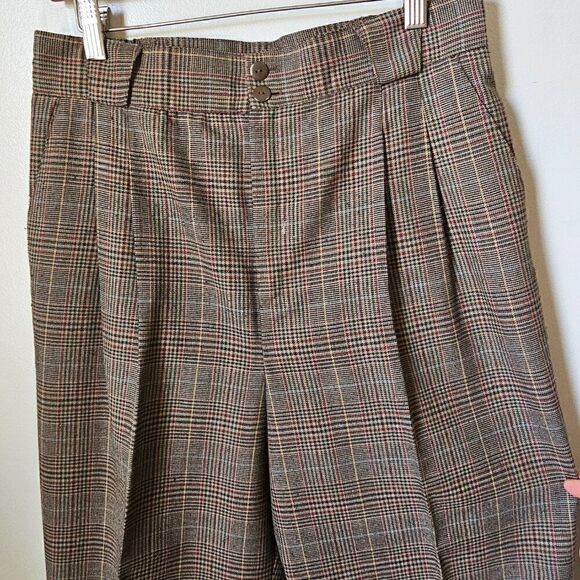 EUC LIKE NEW FUNDAMENTAL THINGS PETITES VINTAGE STYLE PLEATED TROUSERS SIZE 14P - Picture 5 of 16